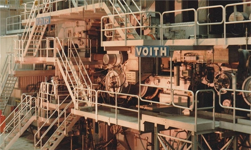 Voith celebrates over 40 years of NipcoFlex technology