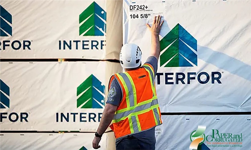 اینترفور(Interfor) تولید چوب خود را در سراسر آمریکای شمالی ۱۲٪ کاهش می‌دهد.